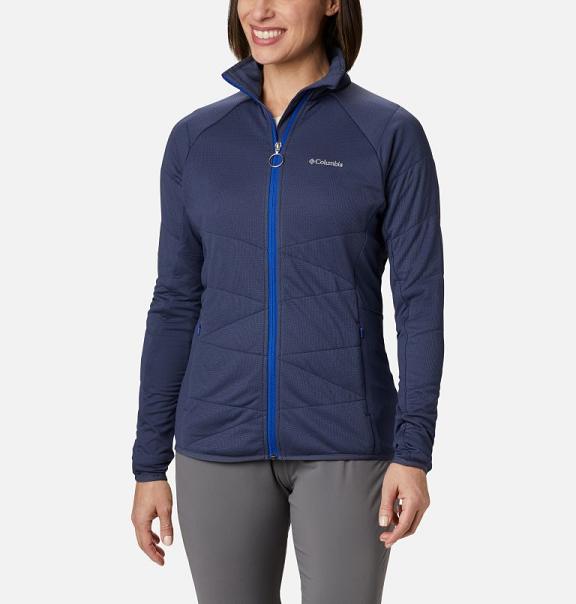 Columbia Parkdale Point Insulated Jacket Women Dark Blue USA (US826564)